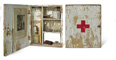 Pronto soccorso - Cassetta, oggetti vari - 30x40x15 - 2012